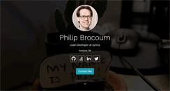 Desktop Screenshot of philipbrocoum.com