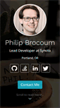 Mobile Screenshot of philipbrocoum.com
